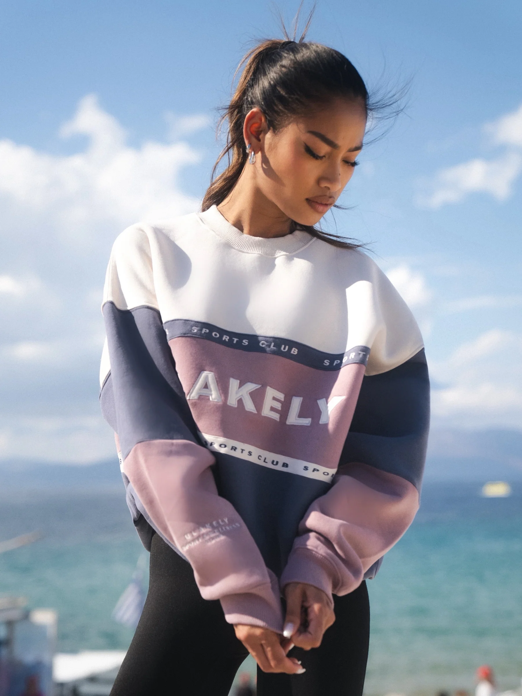 Alpine Oversized Jumper - Dusty Pink - Image 4