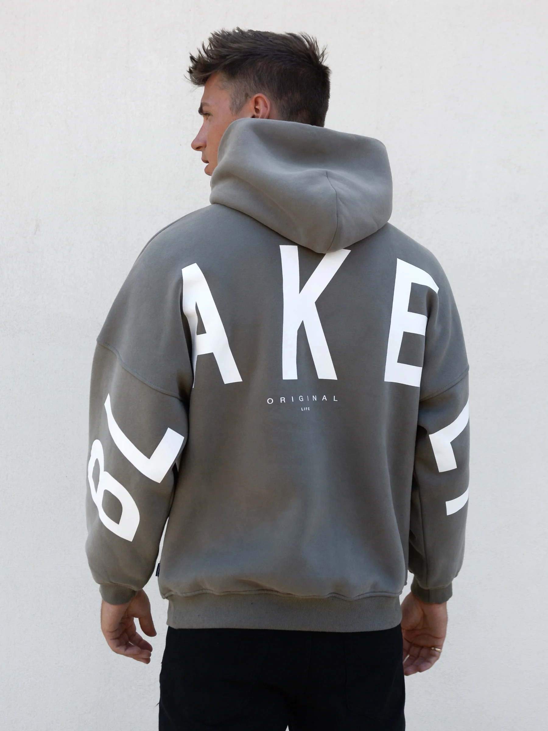 Idris Oversized Hoodie - Safari Green - Image 4