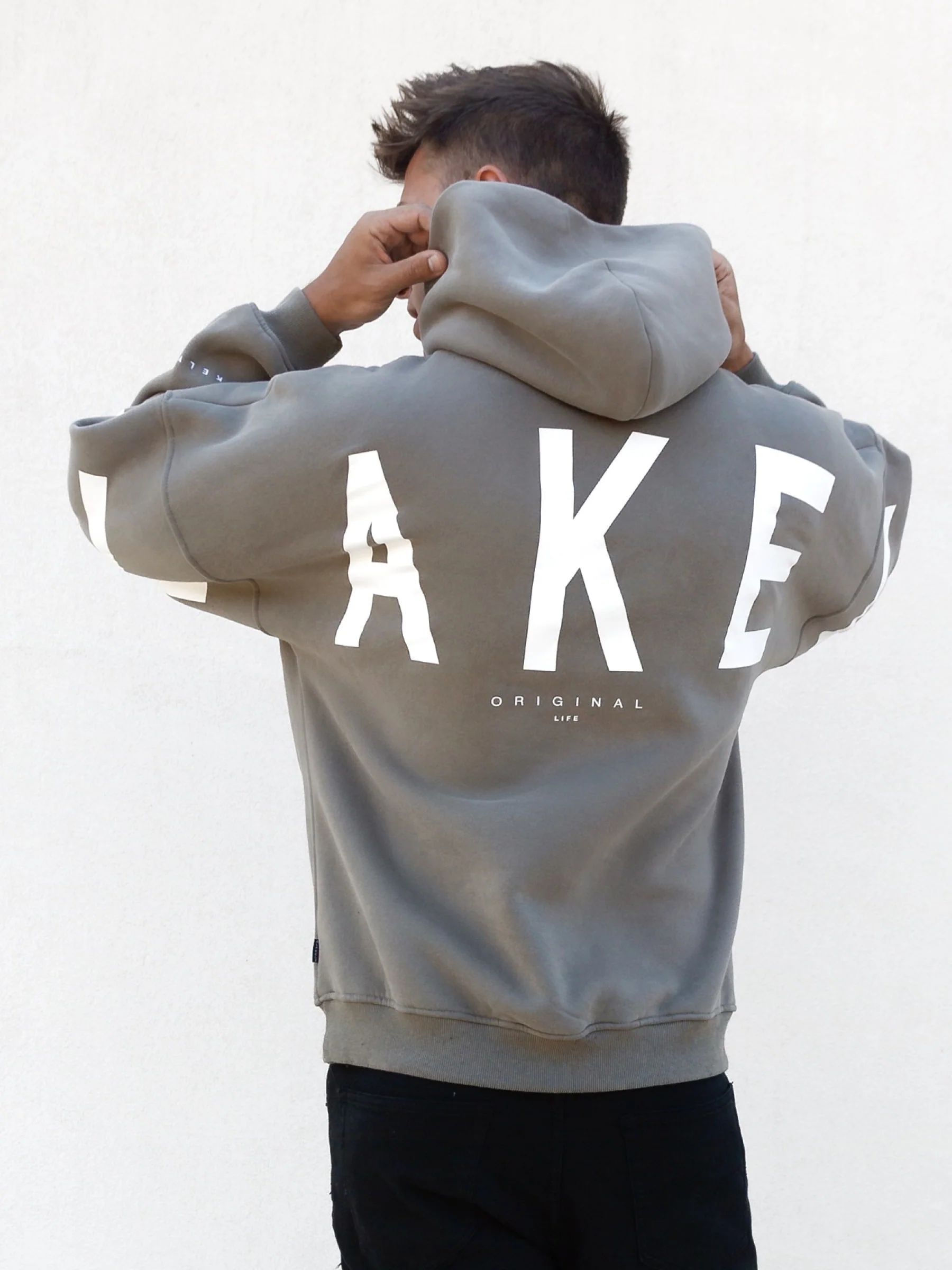 Idris Oversized Hoodie - Safari Green - Image 5