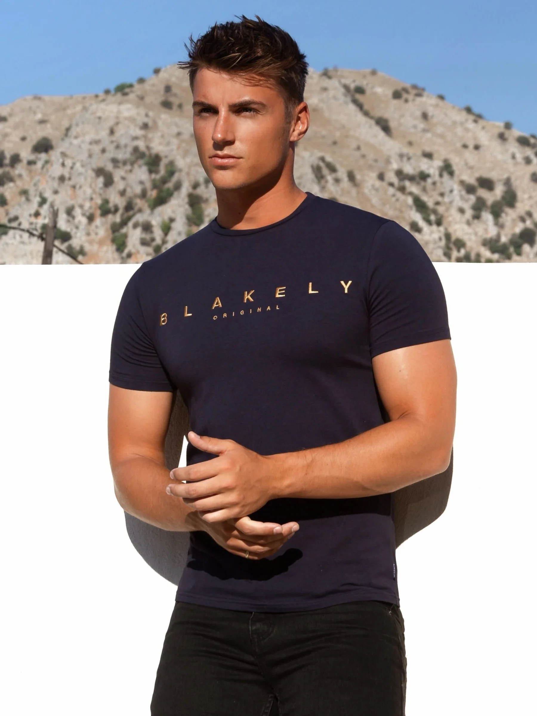 Imola T-Shirt - Navy - Image 3
