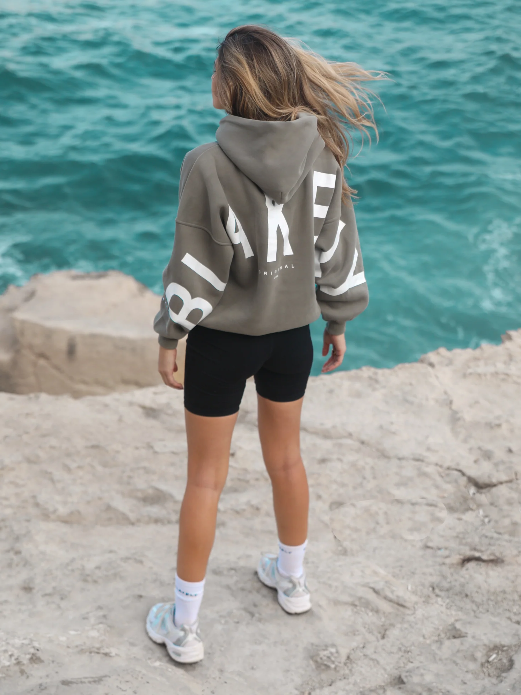 Isabel Oversized Hoodie - Safari Green - Image 5