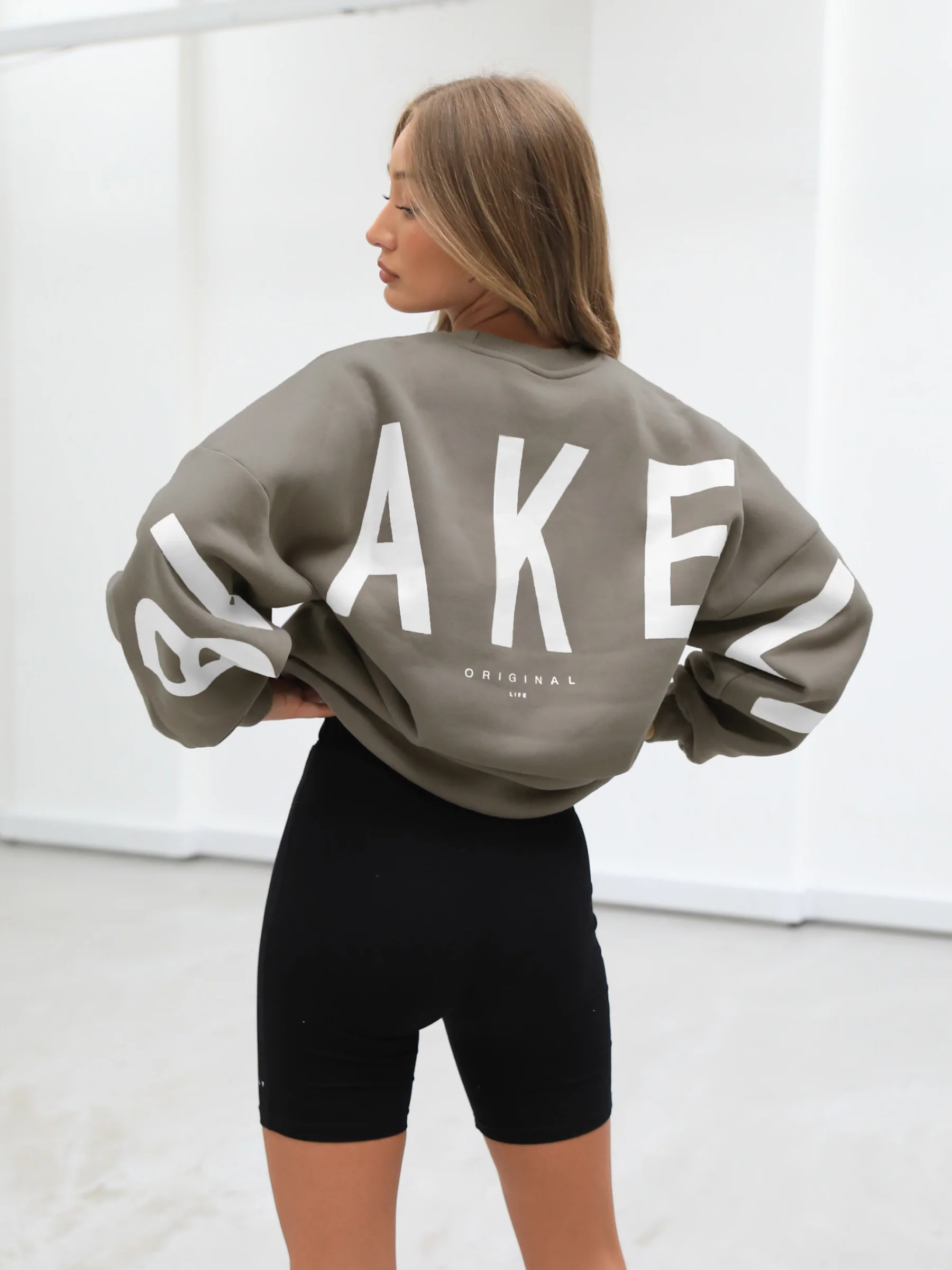 Isabel Oversized Jumper - Safari Green - Image 4