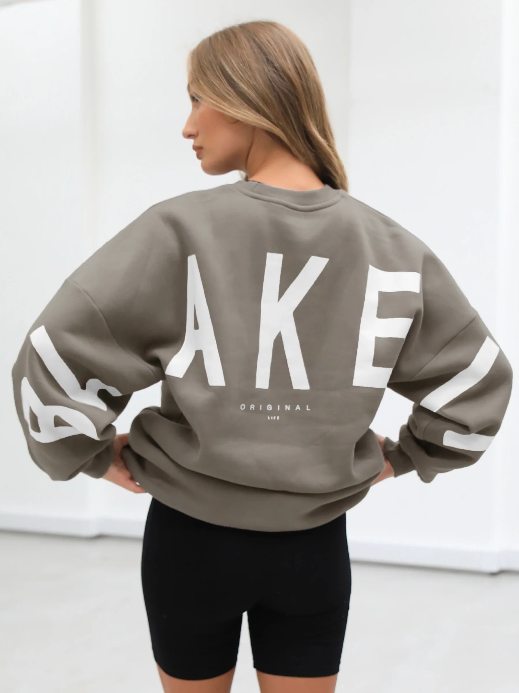 Isabel Oversized Jumper - Safari Green - Image 6