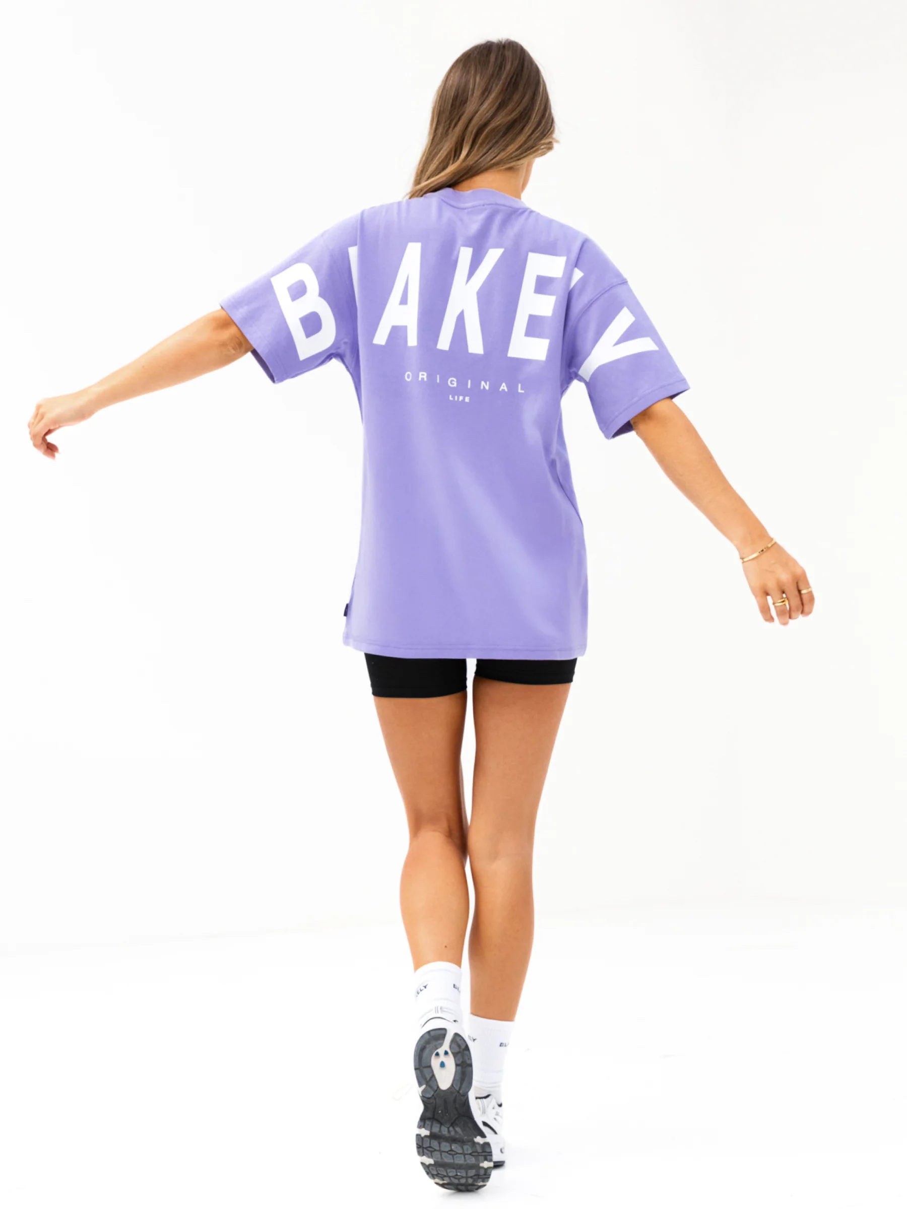 Isabel Oversized T-Shirt - Violet - Image 3