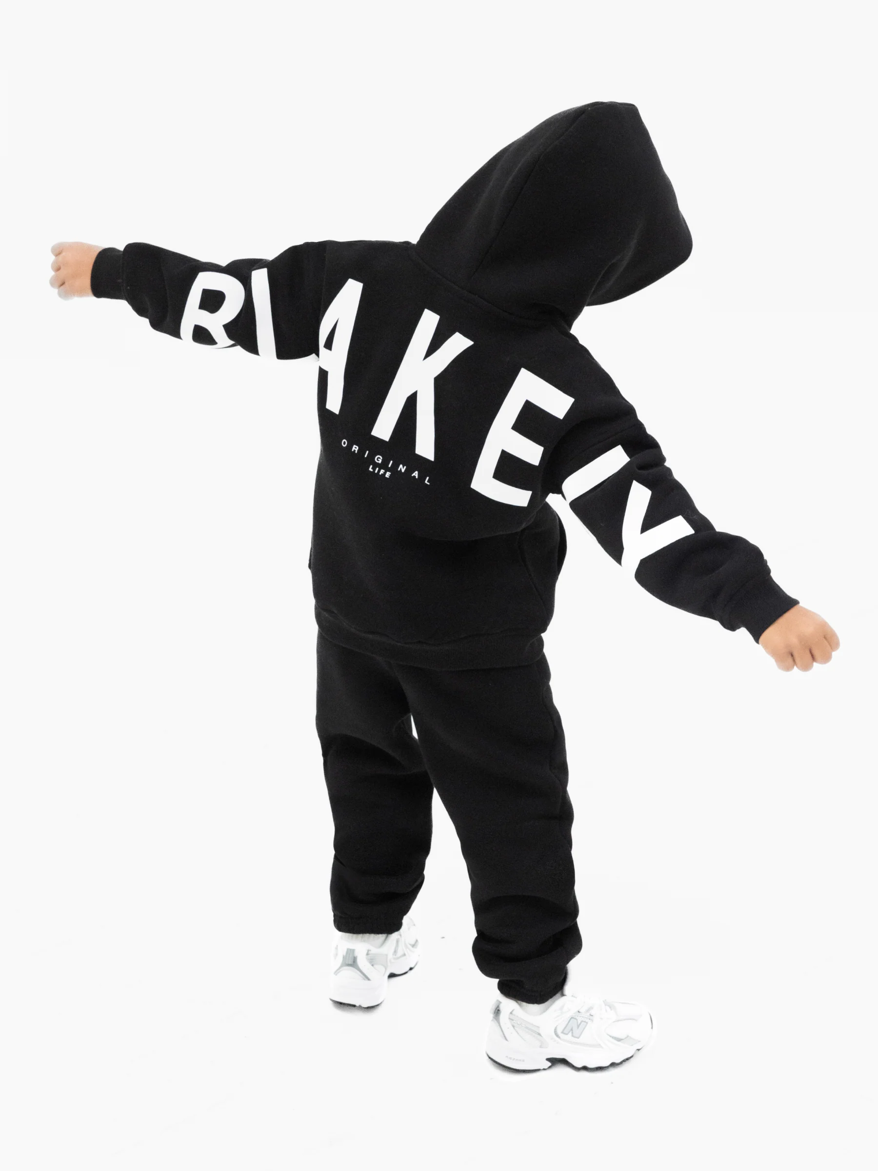 Mini Blakely Hoodie - Black - Image 3