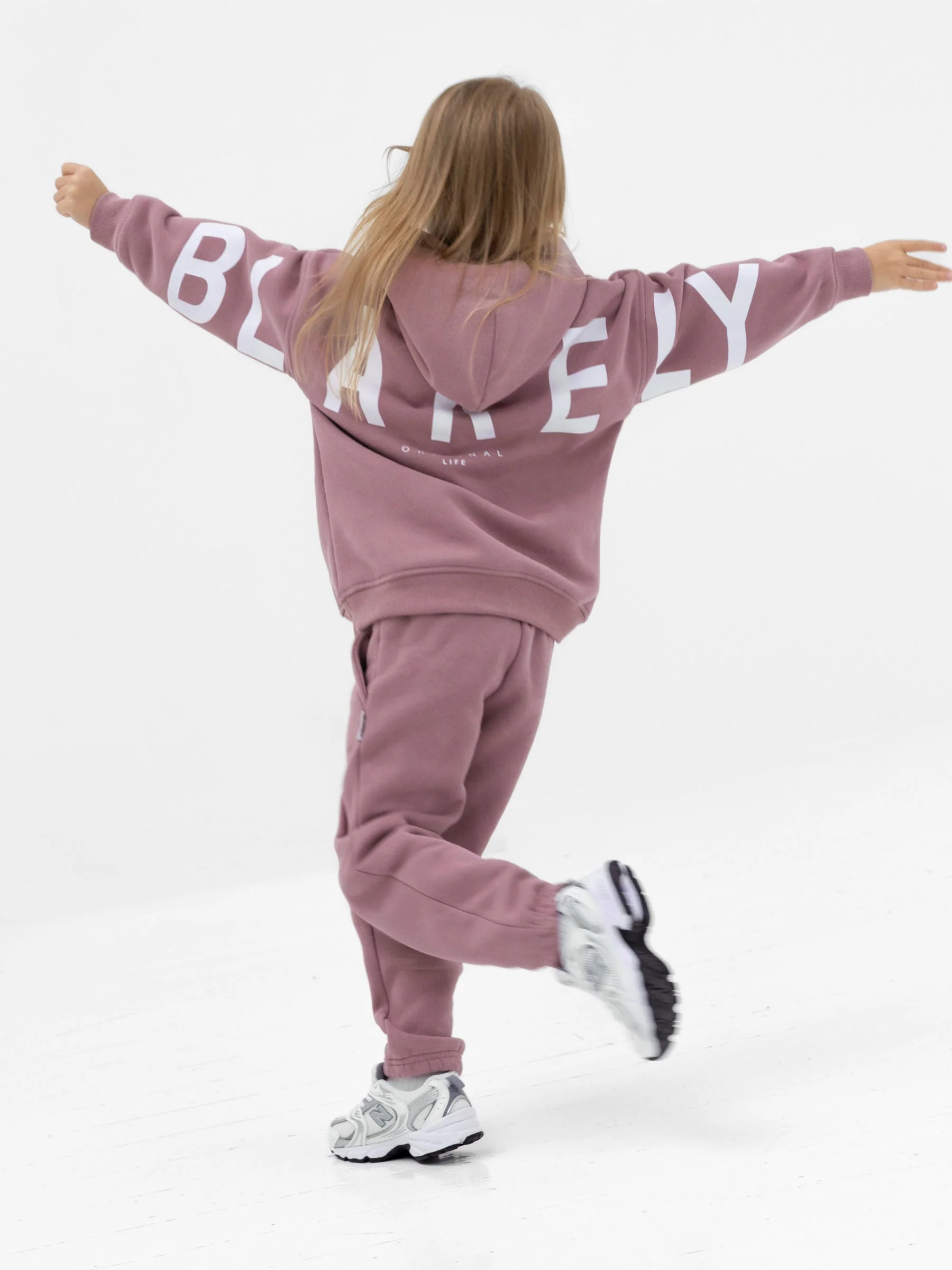 Mini Blakely Sweatpants - Dusty Pink - Image 4