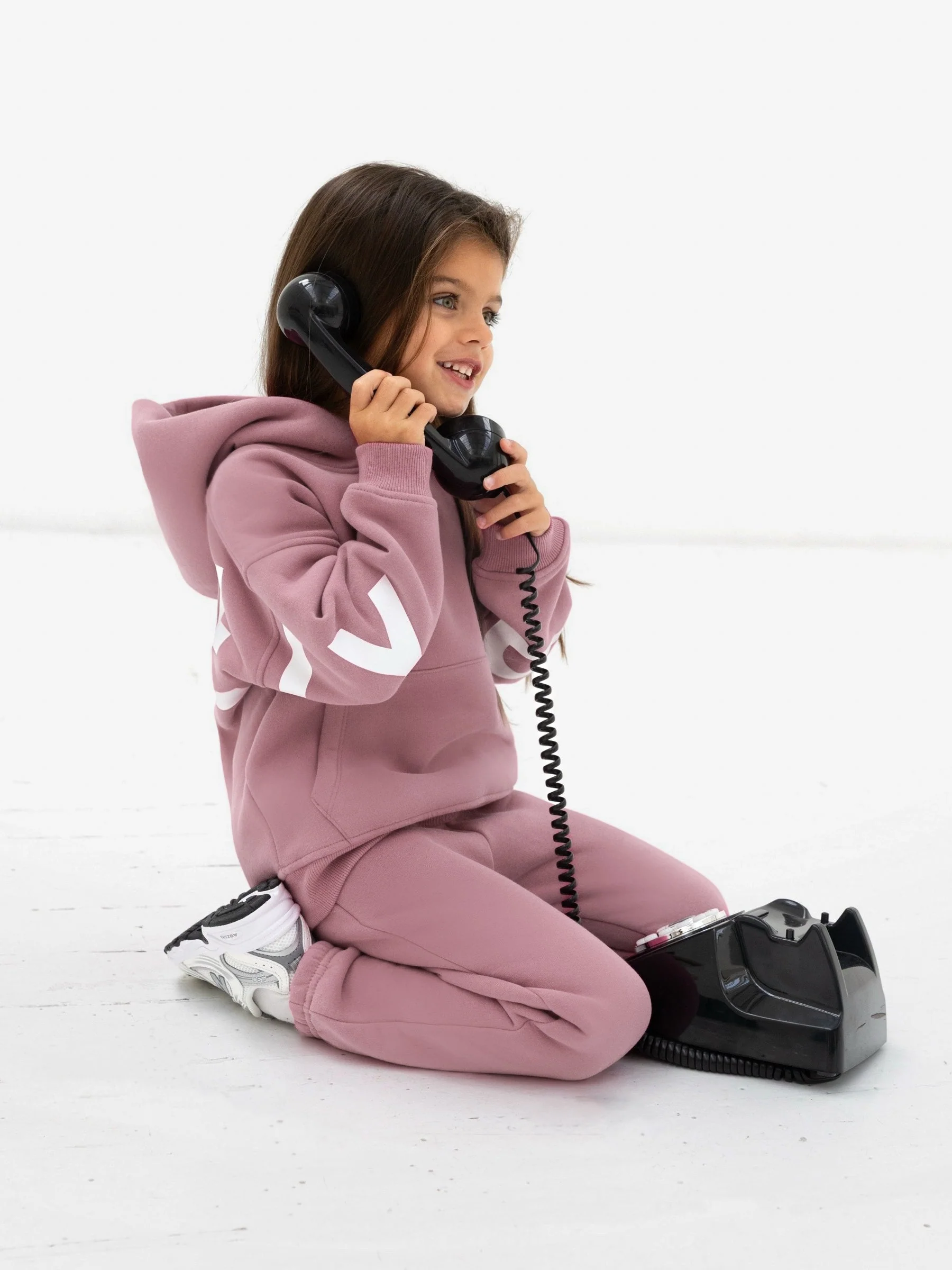 Mini Blakely Sweatpants - Dusty Pink - Image 5