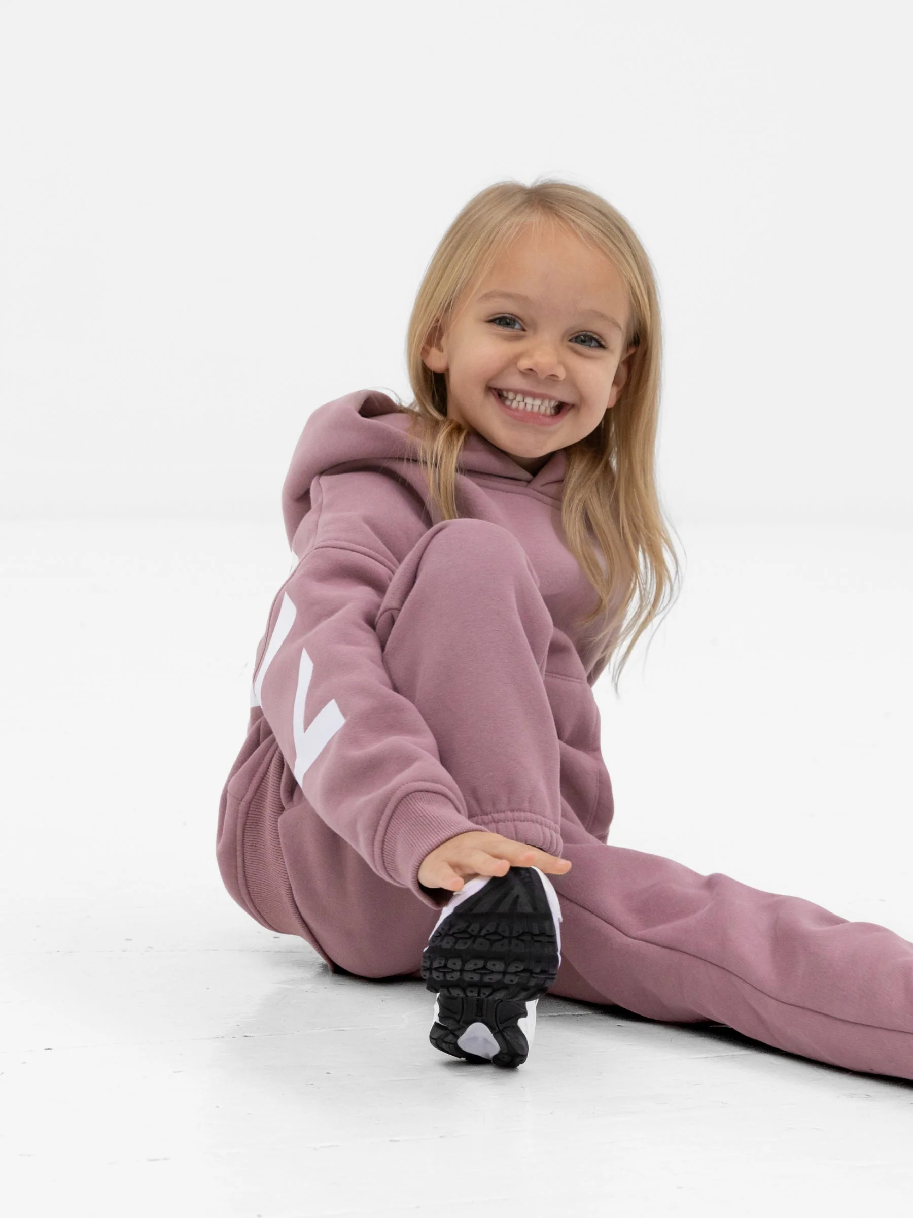 Mini Blakely Sweatpants - Dusty Pink - Image 6