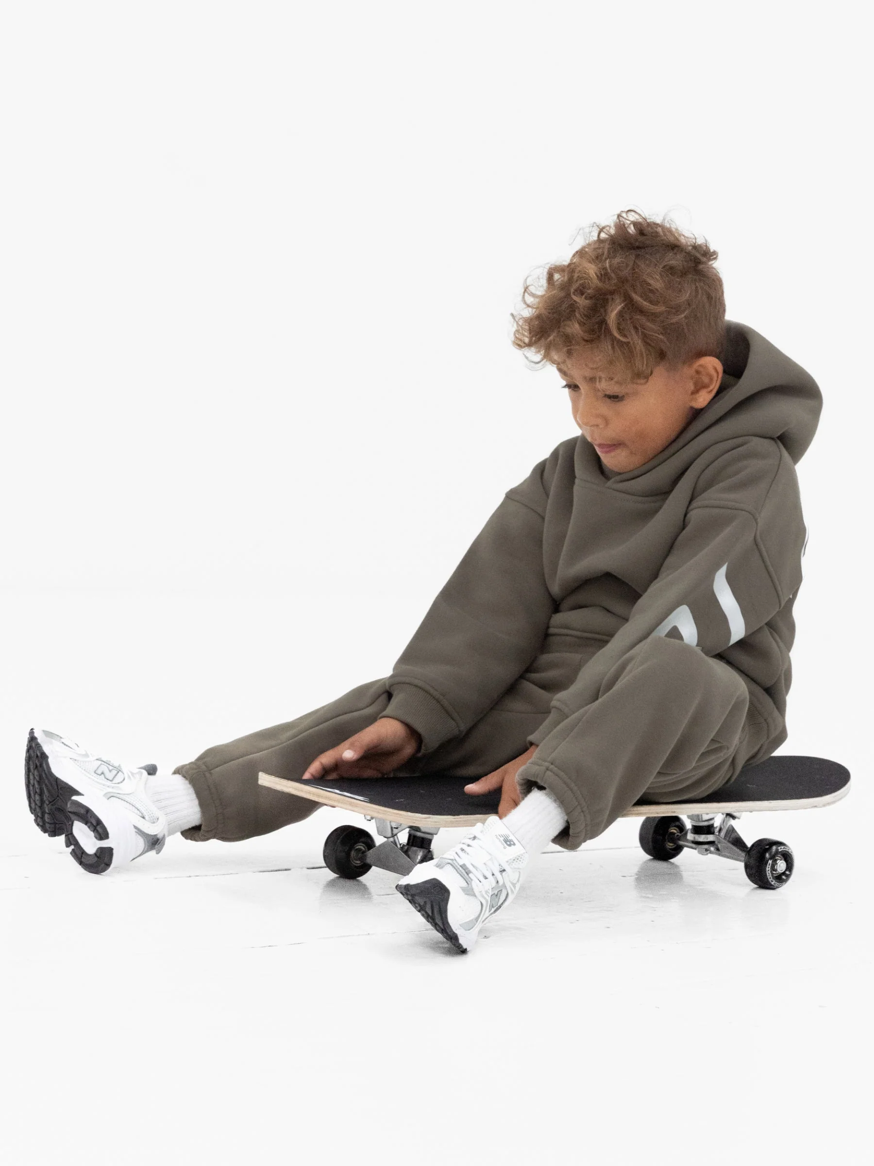 Mini Blakely Sweatpants - Safari Green - Image 4