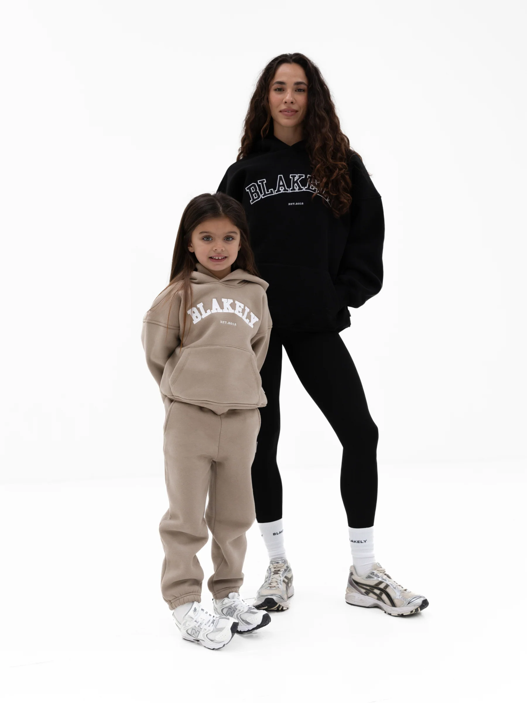 Mini Varsity Hoodie - Light Beige - Image 3