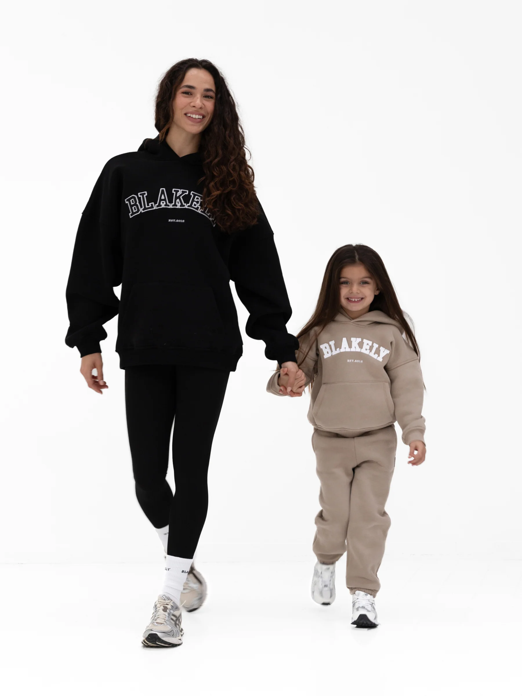 Mini Varsity Hoodie - Light Beige - Image 5