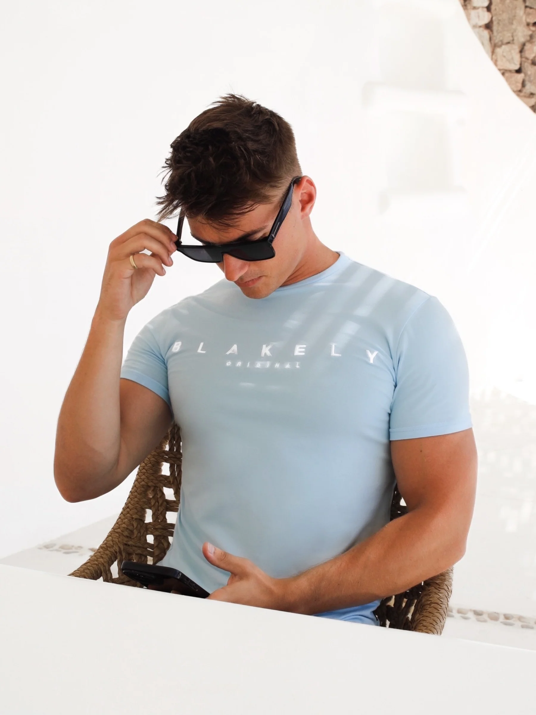Ocean T-Shirt - Light Blue - Image 3