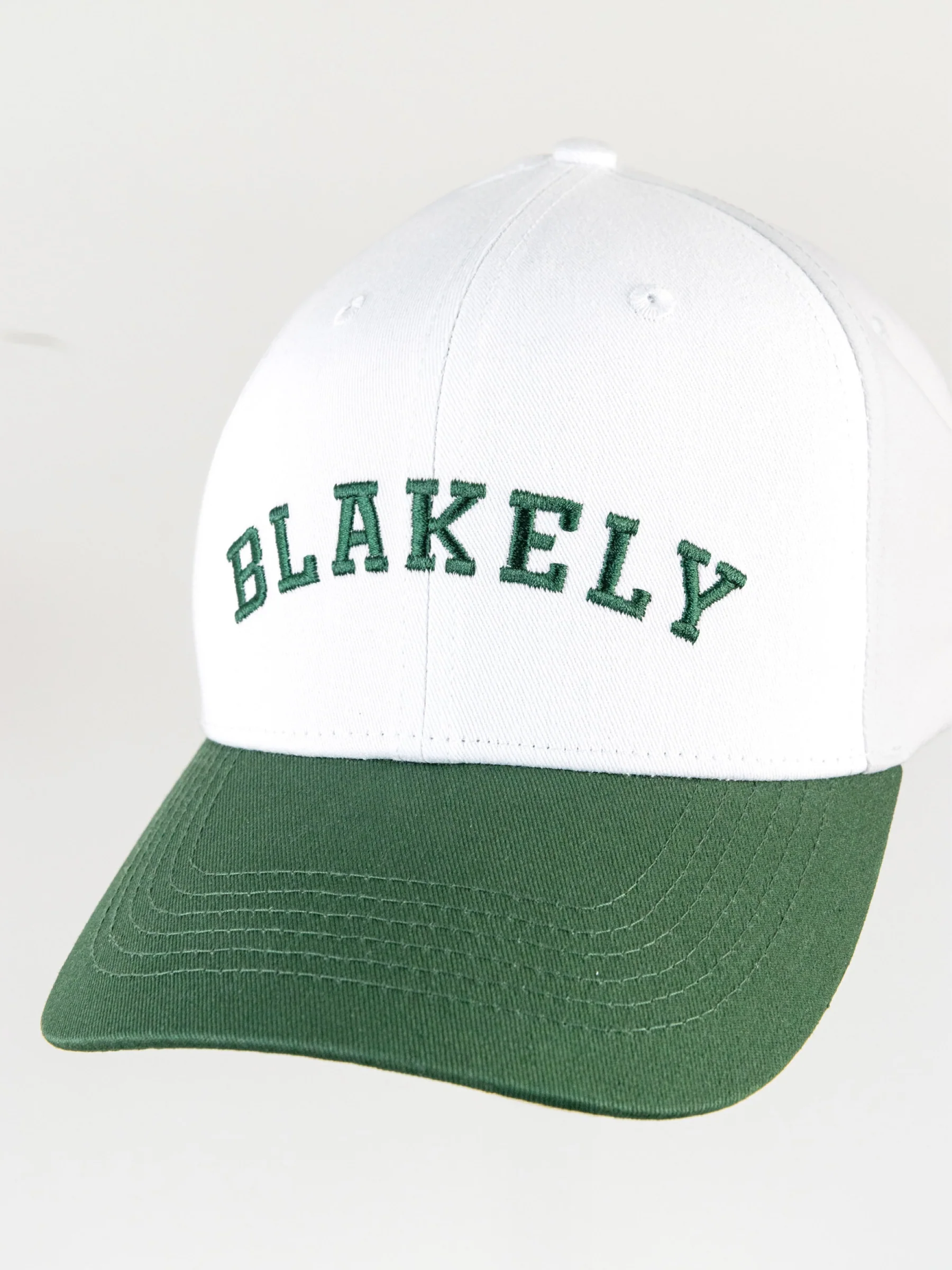 Varsity Cap - Green & White - Image 4
