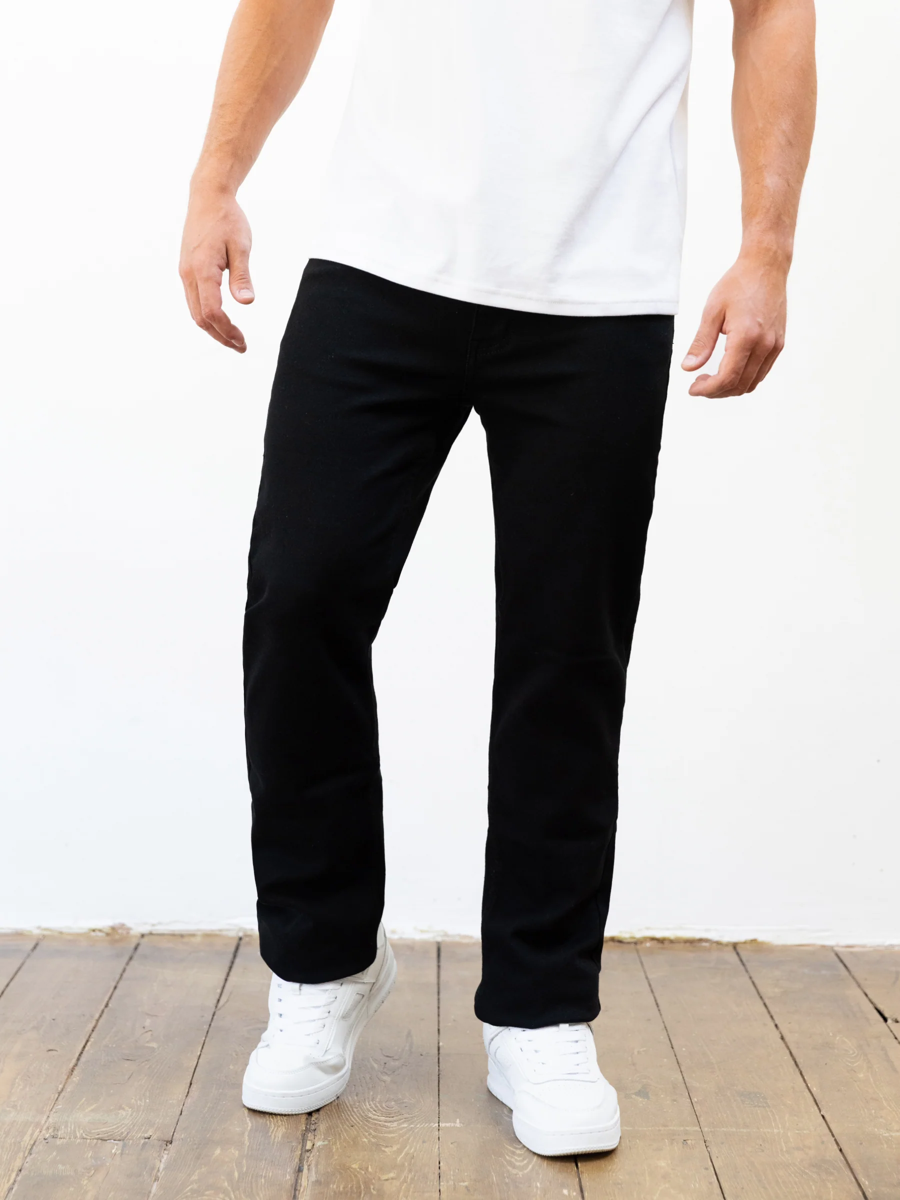 Vol.13 Straight Jeans - Black - Image 6