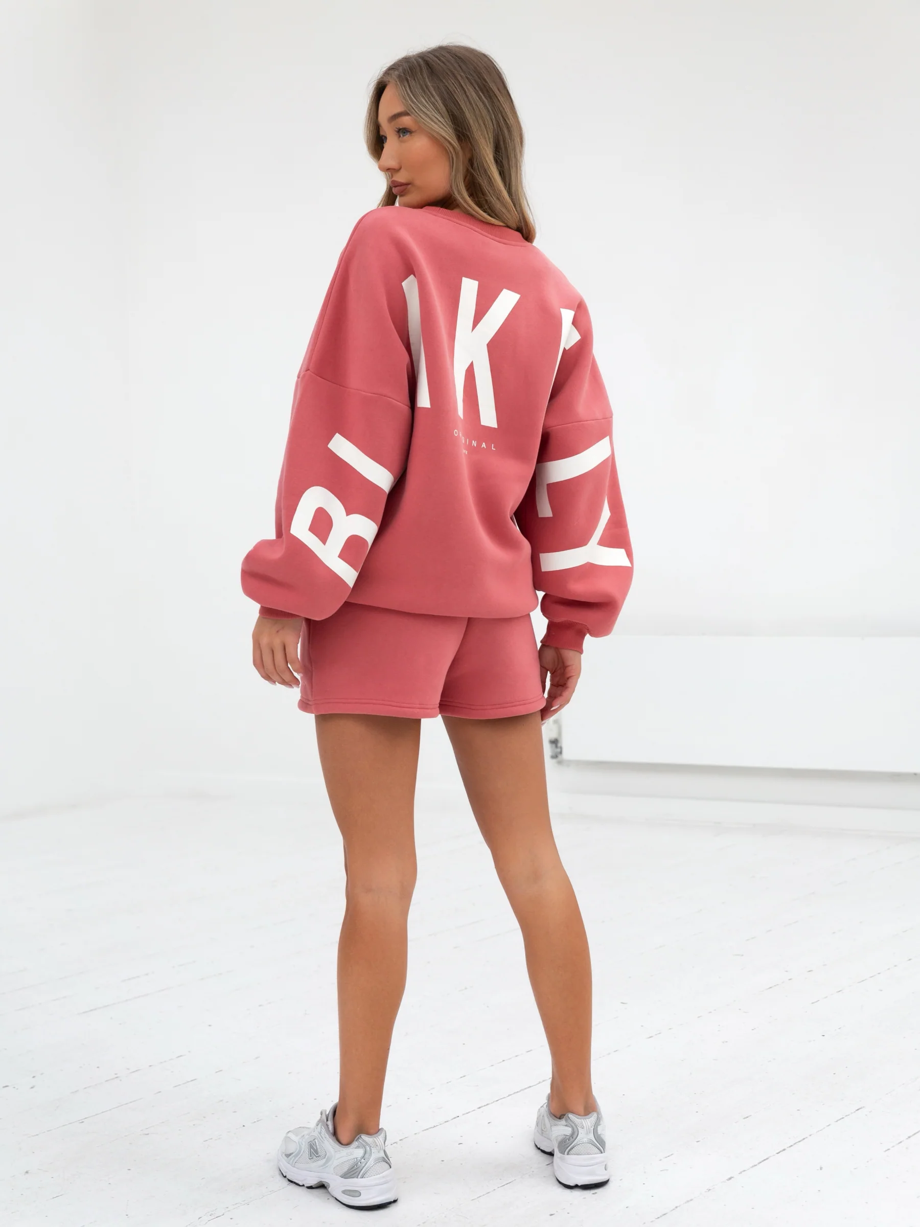 Isabel Oversized Jumper - Sunrise Coral - Image 6