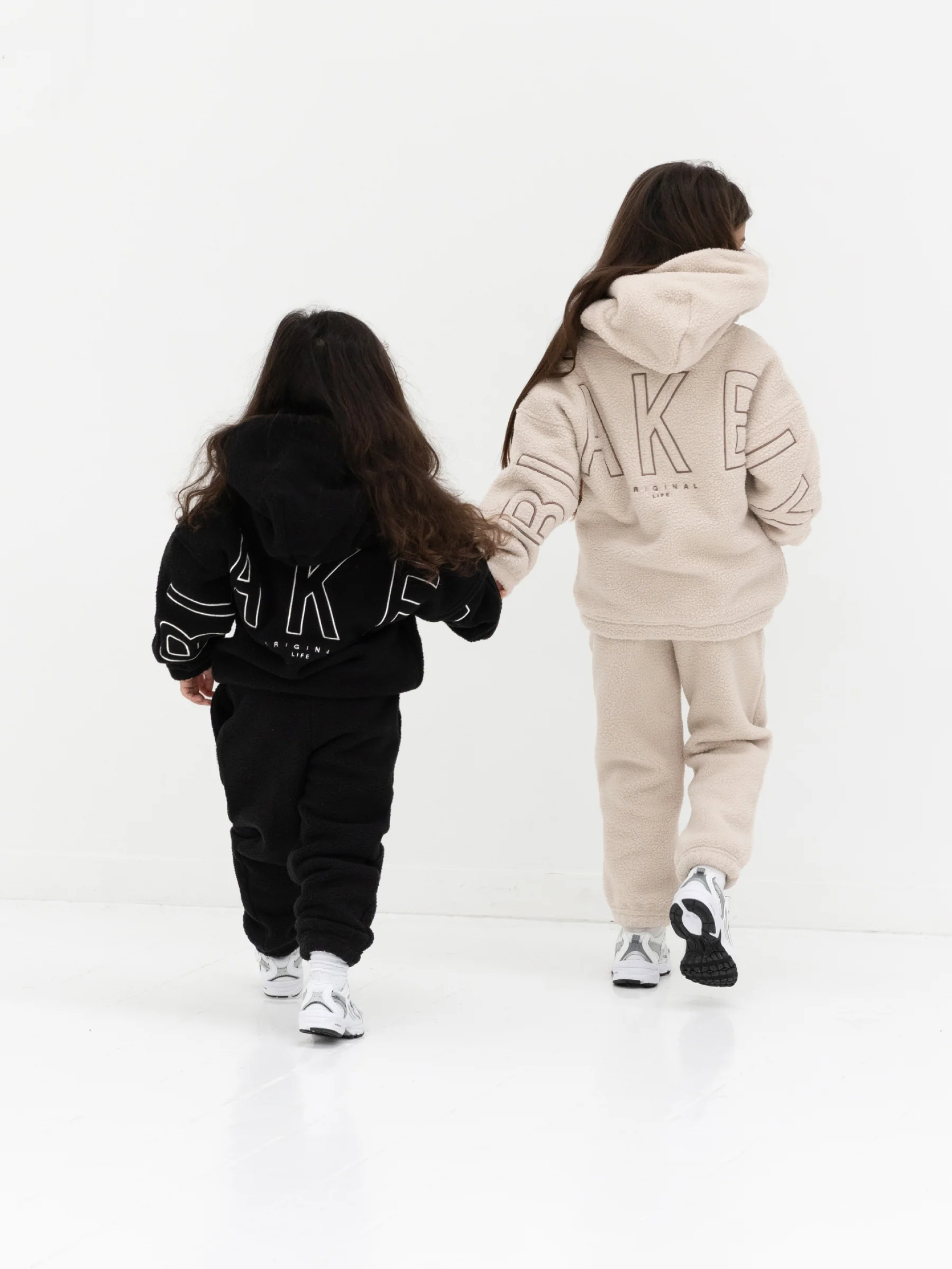 Mini Blakely Borg Hoodie - Black - Image 5